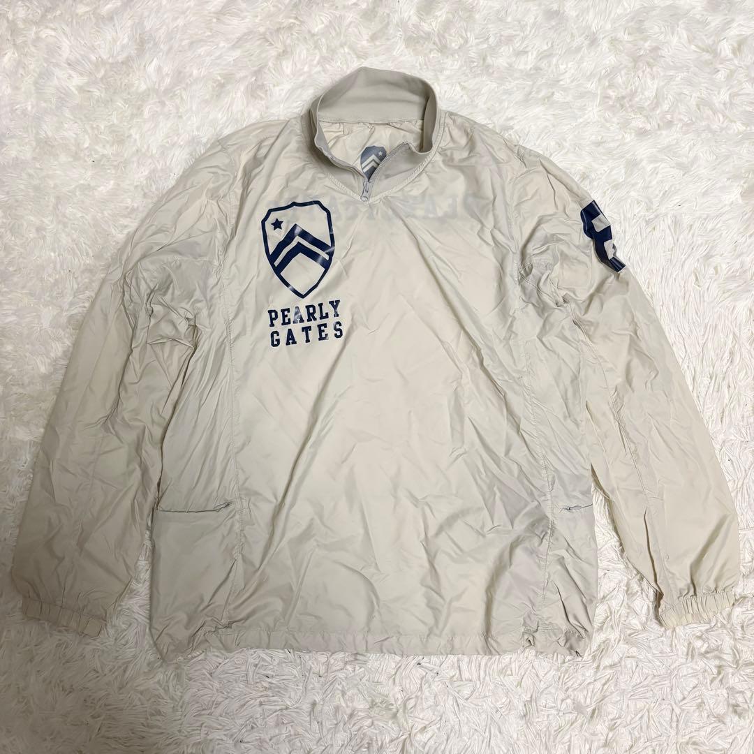 パーリーゲイツ ツインスニード サイズ6 ゴルフウェア ジャケット アイボリー