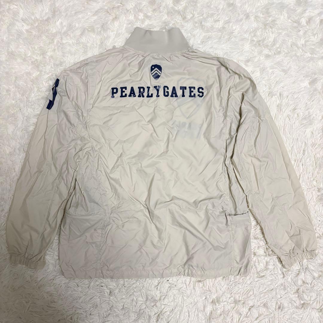 パーリーゲイツ ツインスニード サイズ6 ゴルフウェア ジャケット アイボリー