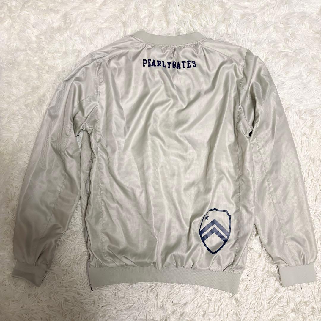 パーリーゲイツ ツインスニード サイズ6 ゴルフウェア ジャケット アイボリー