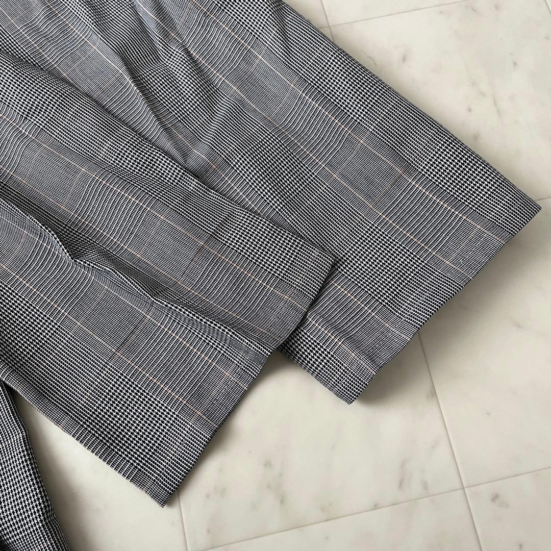 タグ付♡MM6 マキシ丈 ワンピース ネクタイ グレンチェック 36 S