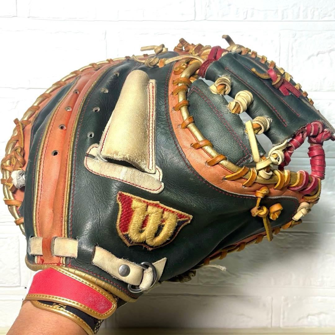 【現状品】Wilson ワナビーヒーロー キャッチャーミット ウィルソン