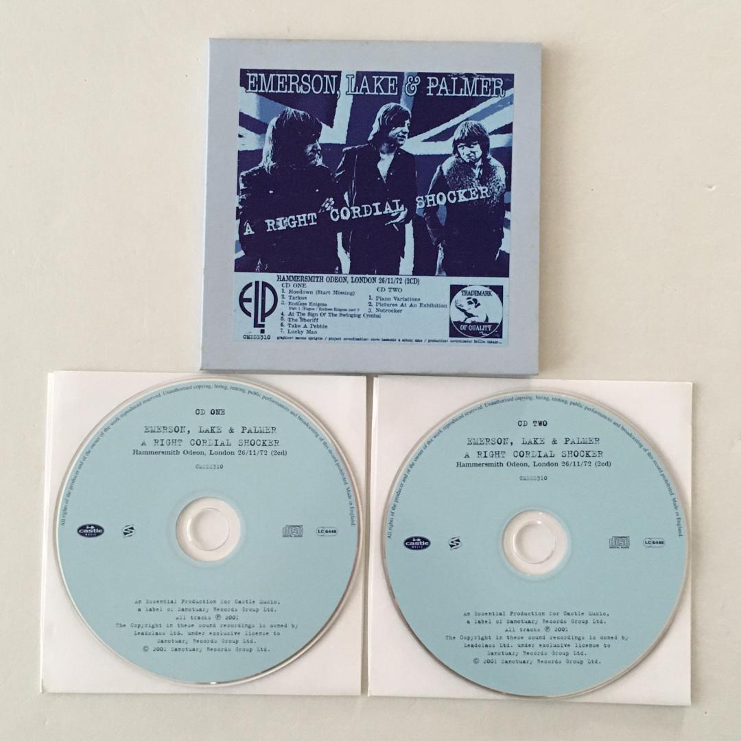 廃盤 限定BOX エマーソン・レイク・アンド・パーマー Vol.Two