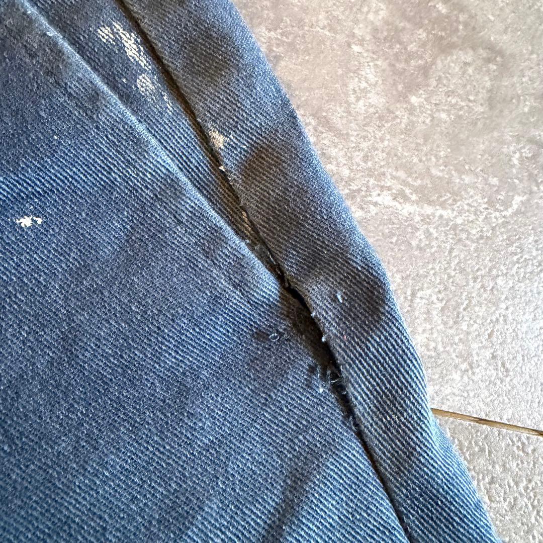 Dickies 874 ストレート ネイビー W32 L30 ワーク ペンキ