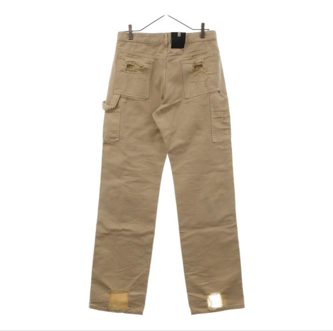 1017 ALYX 9SM デストロイド カーペンター パンツ ベージュ