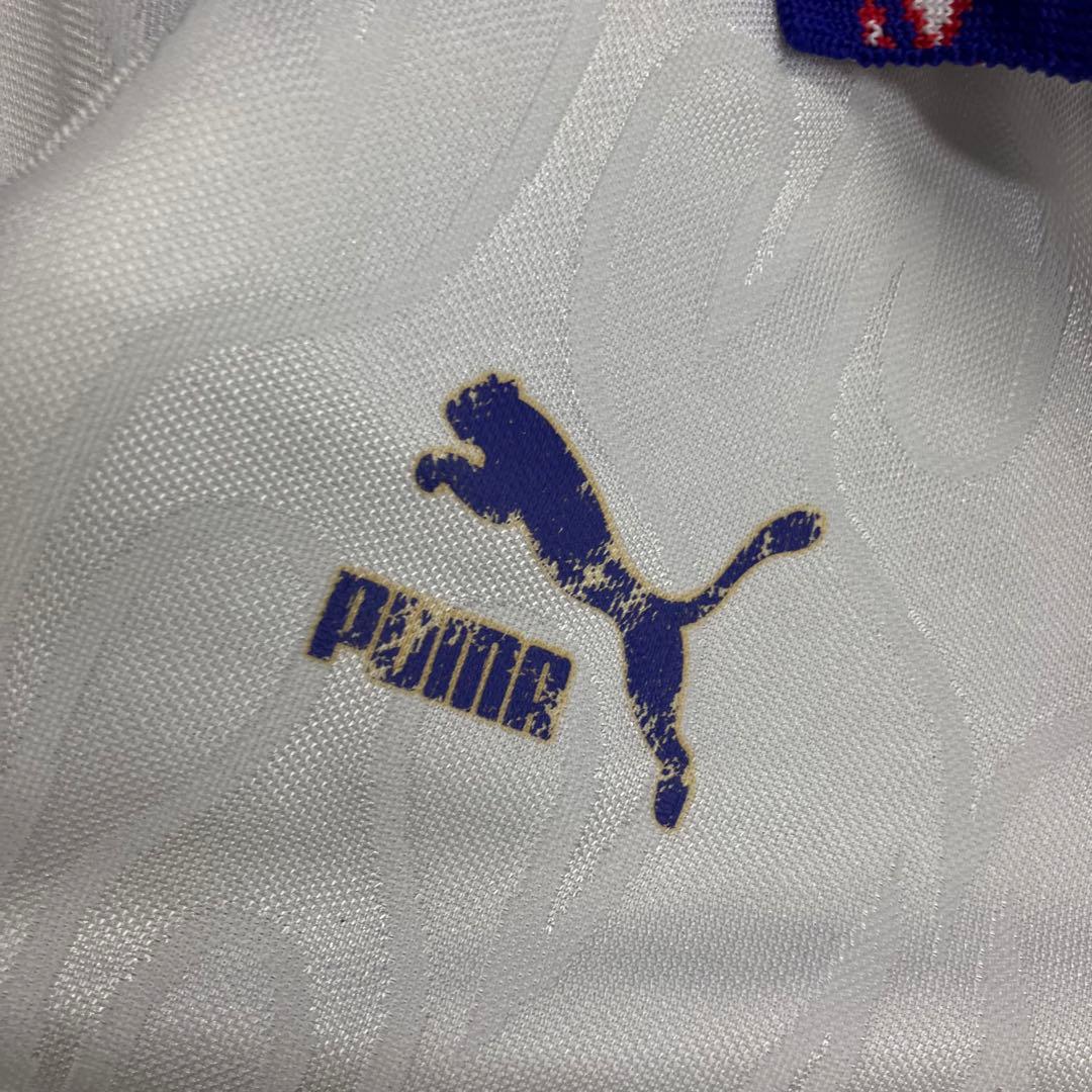 1996 97 サッカー日本代表 アウェイユニフォーム PUMA 上下セット 炎