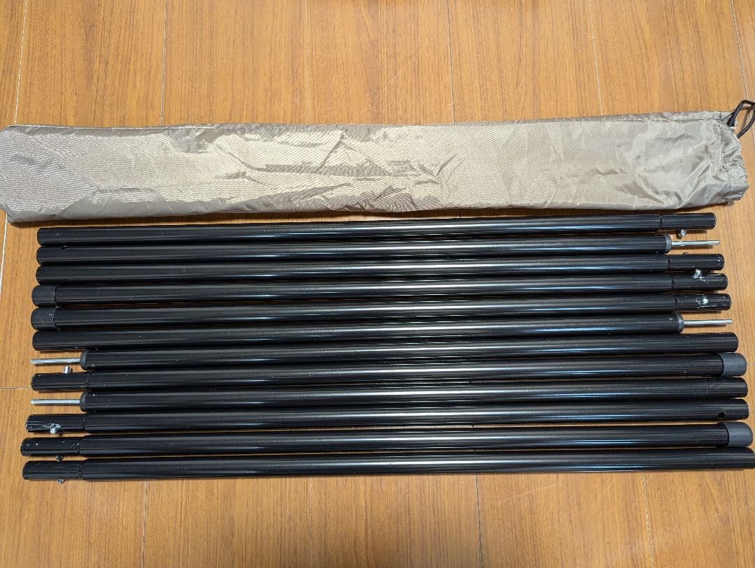 スノーピーク　アメニティタープL＋ユニフレーム　REVOメッシュウォールⅡ M