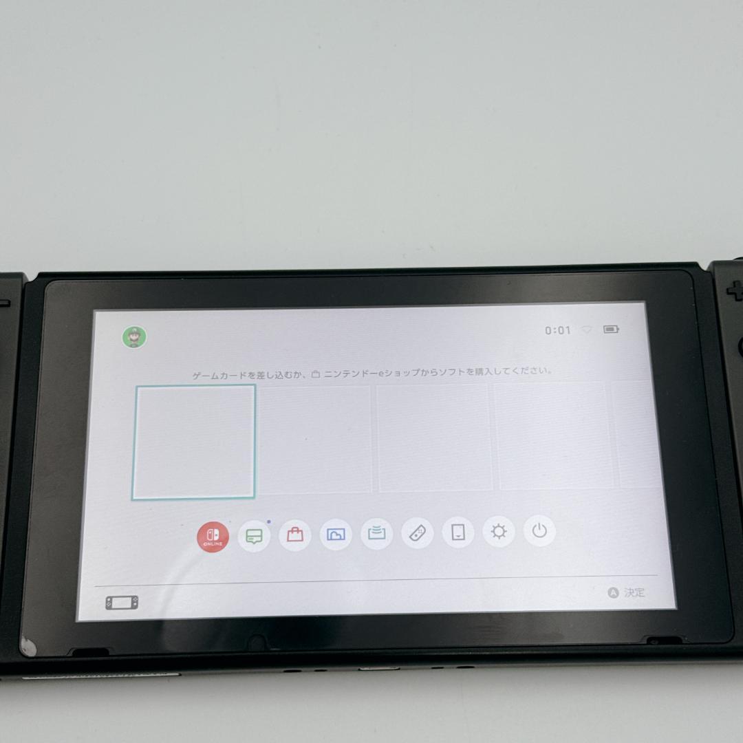 【美品】Nintendo Switch 本体 HAC-001 グレー