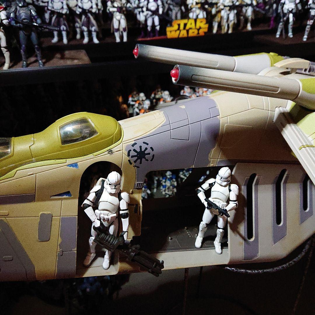 スターウォーズ クローンウォーズ リパブリックガンシップ1機 LAAT