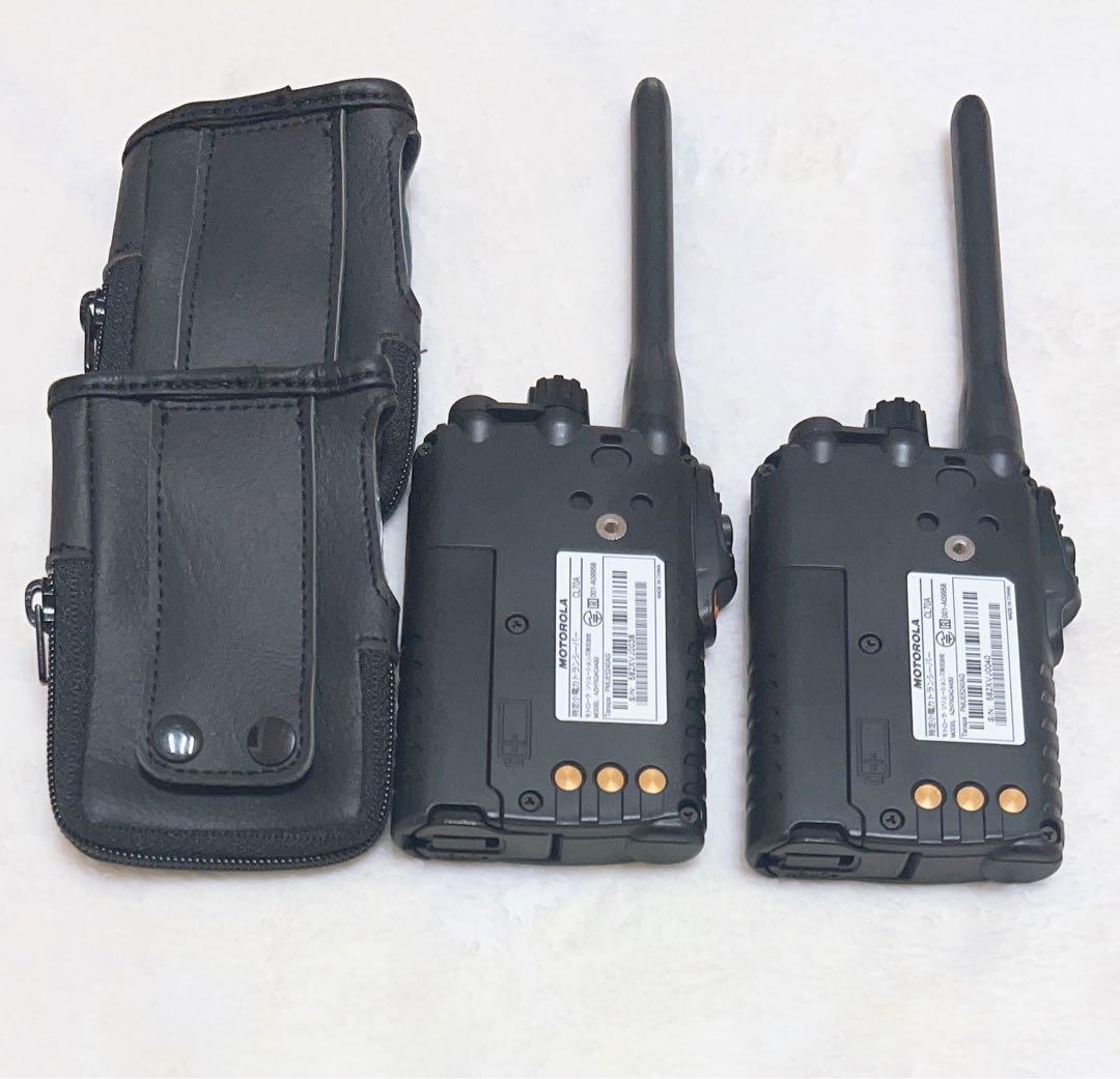 MOTOROLA CL70Aトランシーバー　 モトローラ　無線　2台セット