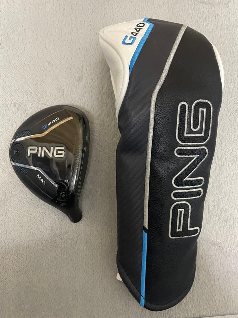 PING G440 MAX 3W 15度 ヘッド HC付き