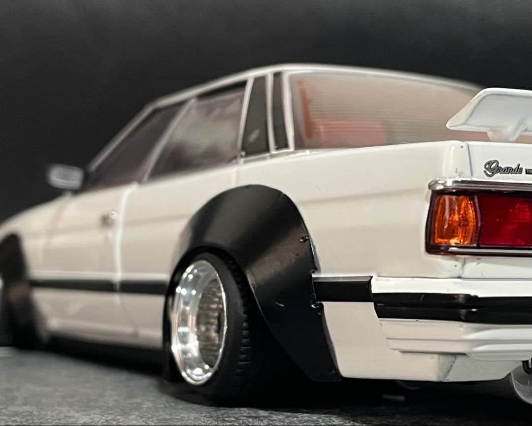 デックン　1/24 アシェット 国産名車 マークⅡグランデ 改 カスタム