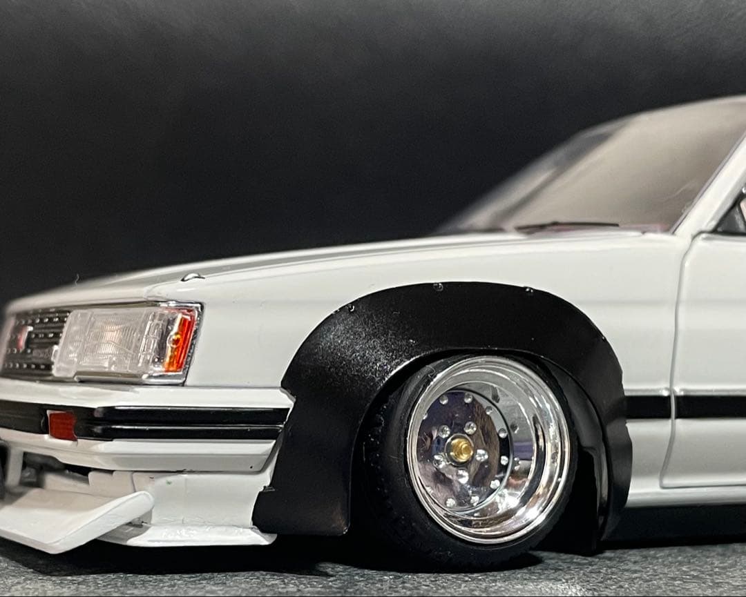 デックン　1/24 アシェット 国産名車 マークⅡグランデ 改 カスタム