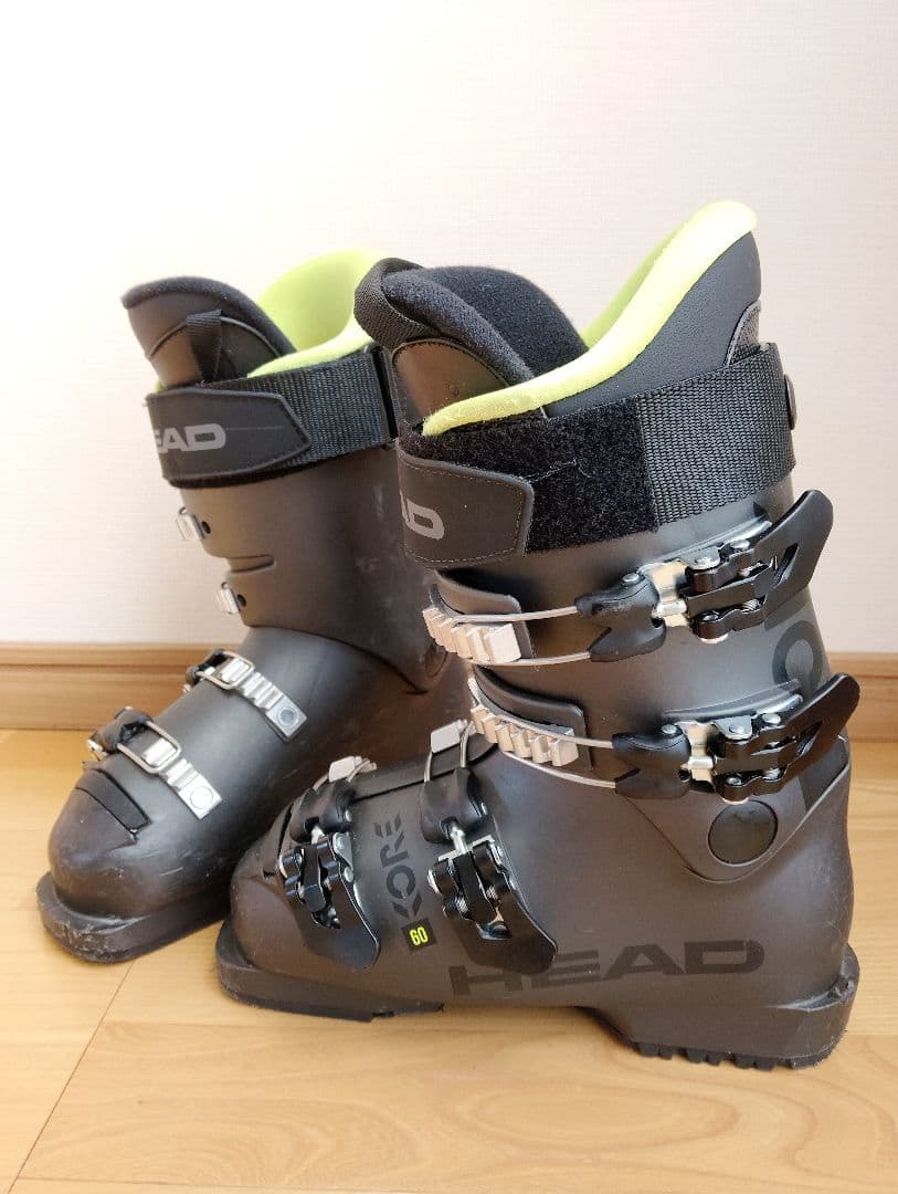 HEAD ジュニア　スキーブーツ コア60　22.0-22.5センチ
