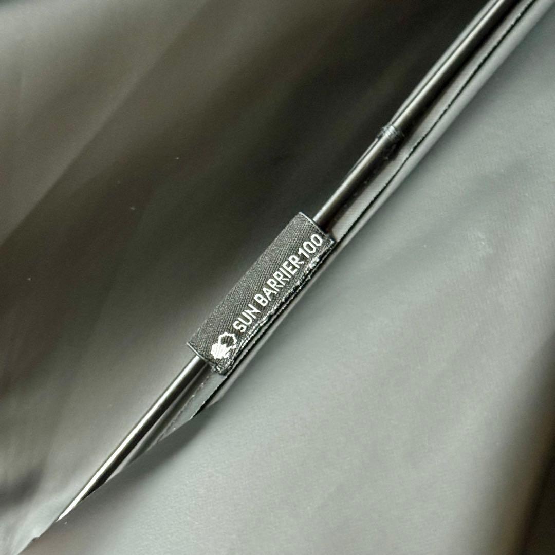 【7/21まで】サンバリア100 日傘　2 段折り フロストグレー　※袋なし