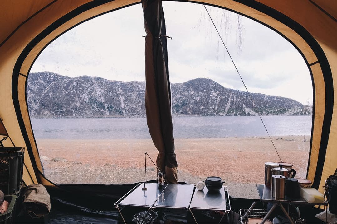 THE CAMPER DODECA シェルター　TPU、フロアシート付き