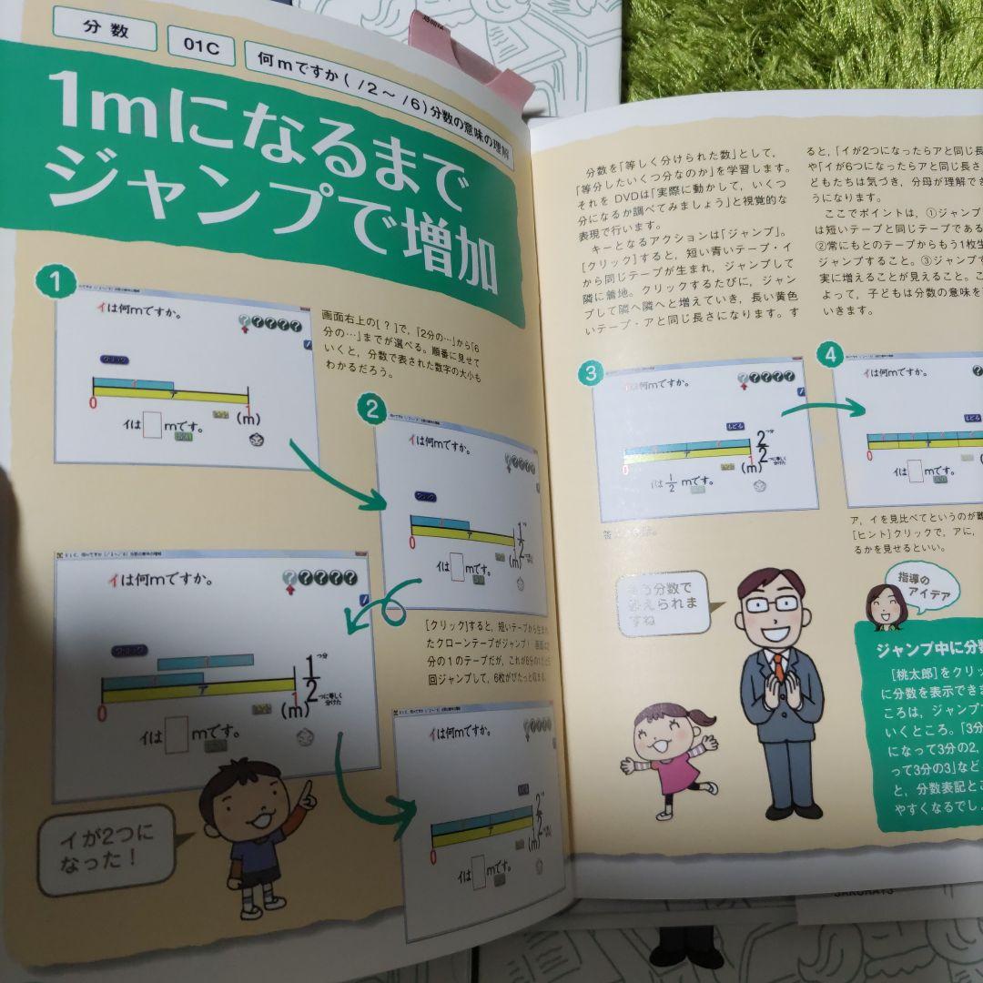 DVD５枚☆子どもが夢中で手を挙げる算数の授業 小学3年生フルセット