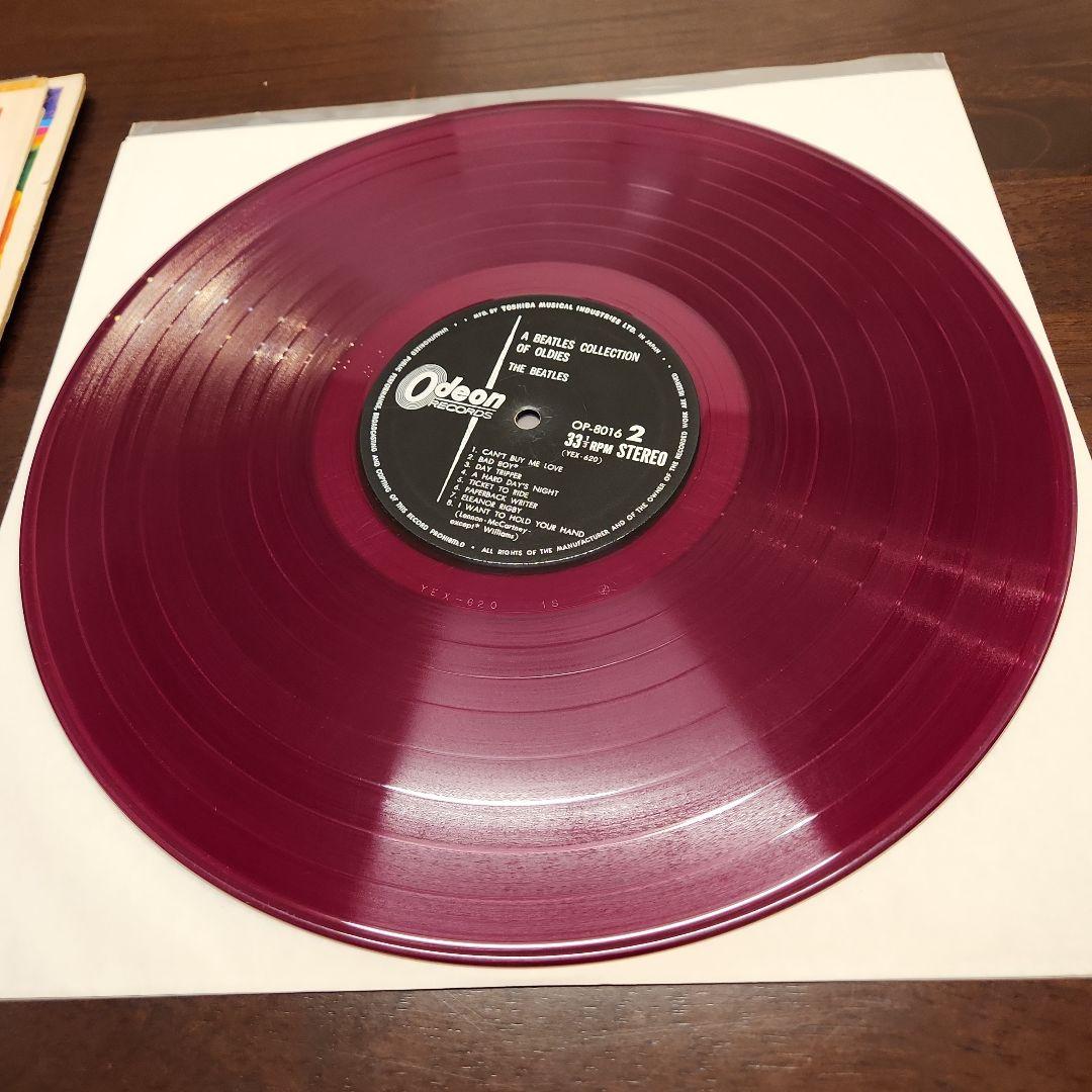 【ＬＰ】ビートルズ　オールディーズ　赤盤　帯付