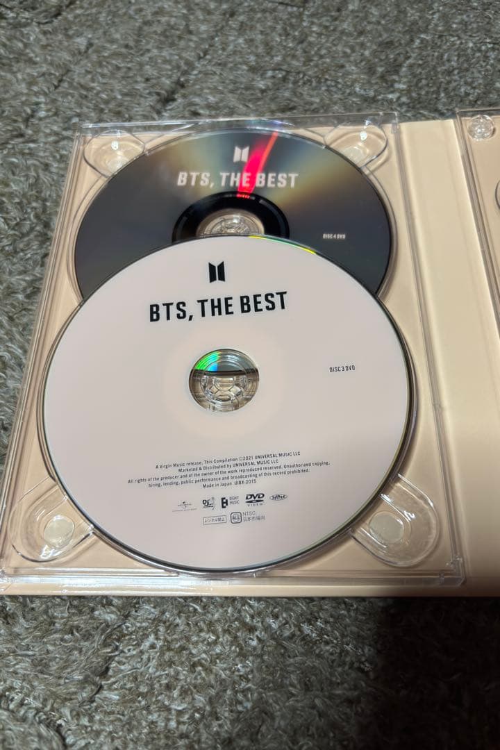 BTS, THE BEST(初回限定盤B 4DISCS 2CD+2DVD)