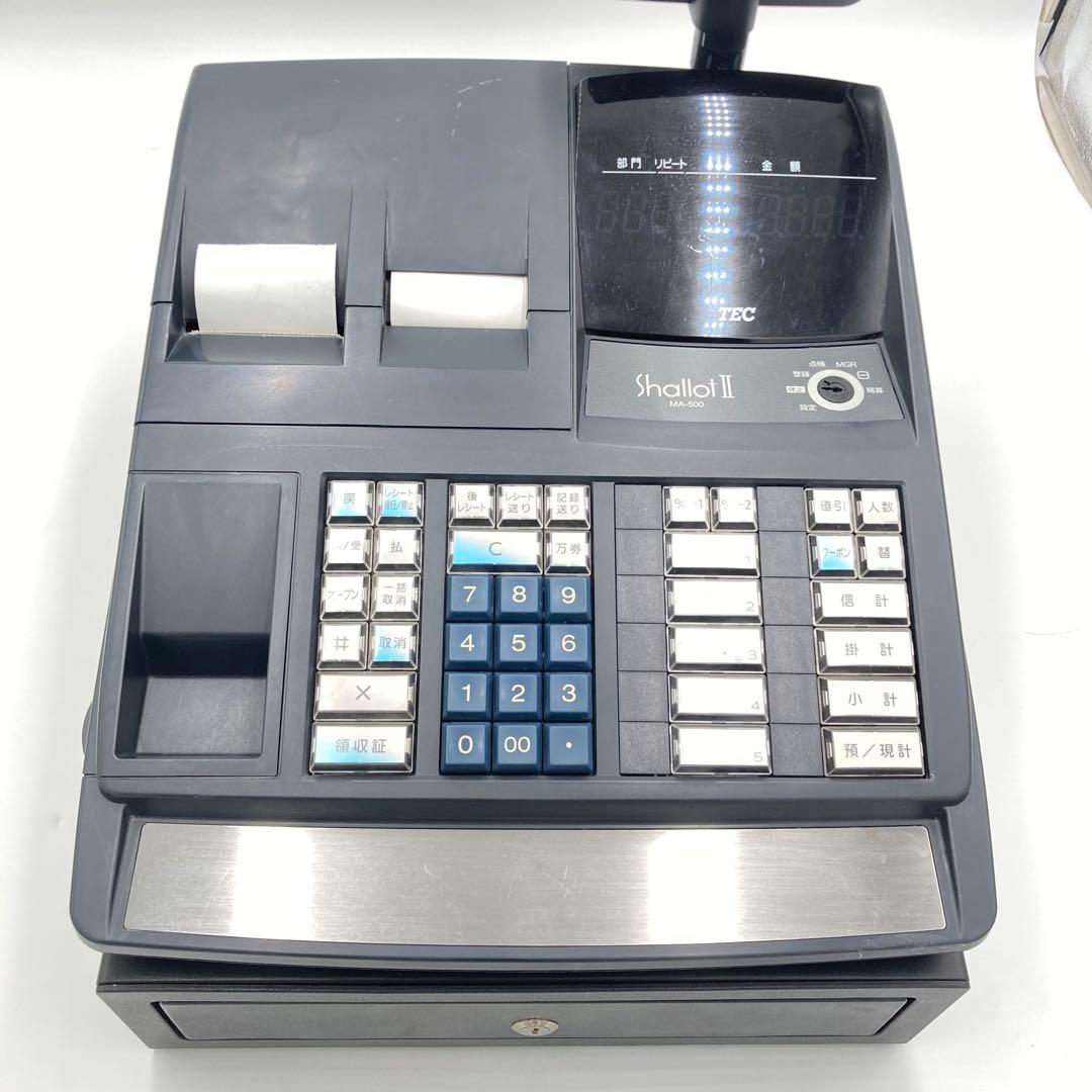 東芝テック 電子レジスター MA-500 shallotⅡ レジ 動作確認済
