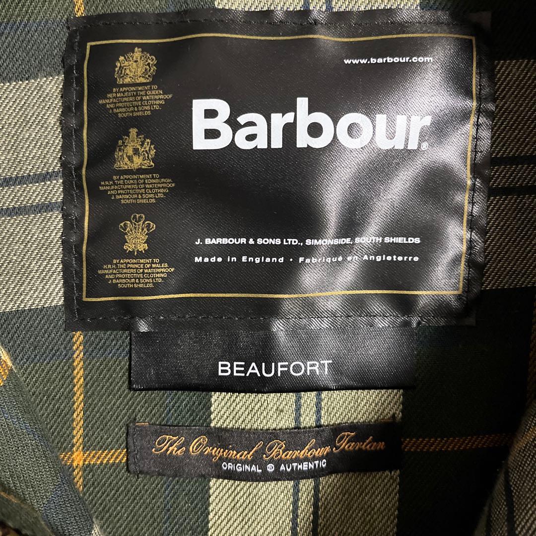barbour ビューフォート　セージ