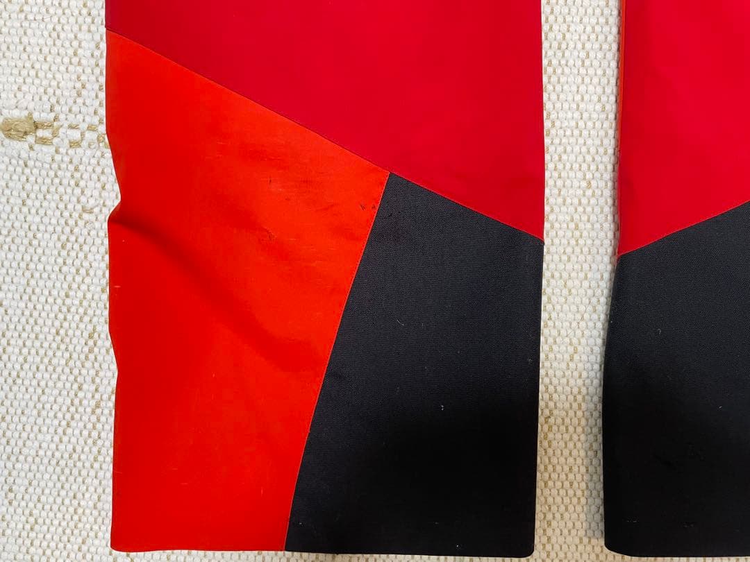 Goldwin 赤 フード付きスキーウェア 上下セット