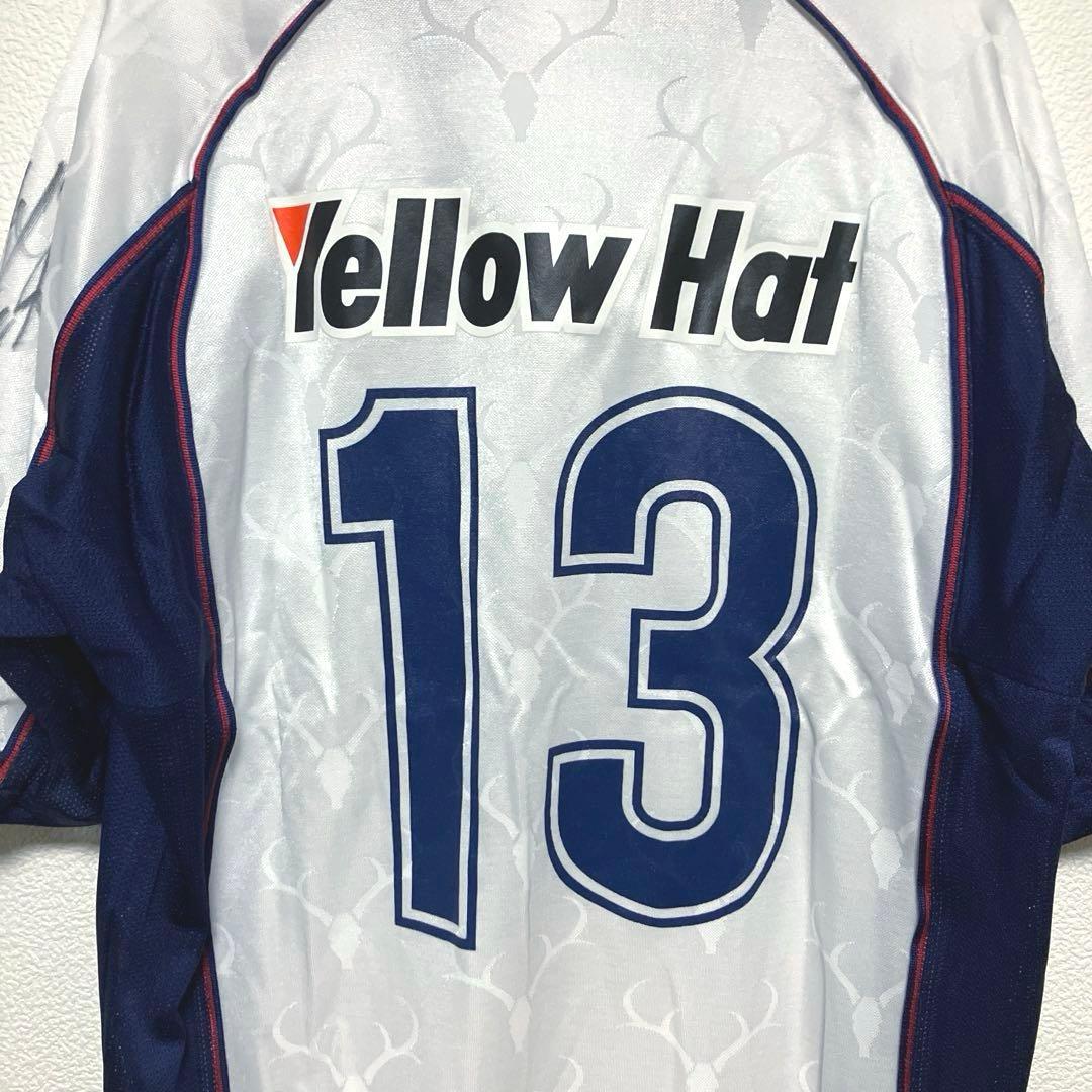 【未使用】鹿島アントラーズ★00-01★柳沢敦★O★13★三冠獲得記念モデル