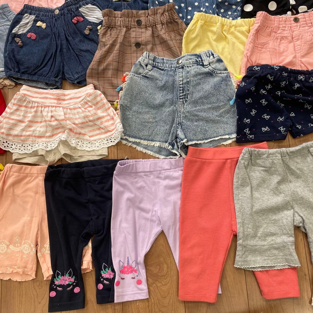 90センチ　女児　夏物60点セット　まとめ売り