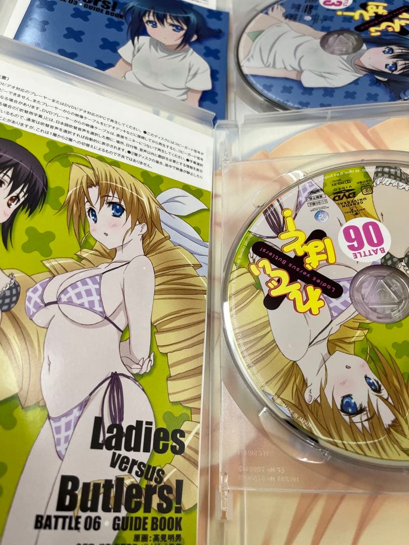 れでぃ×ばと！初回限定版DVD 全６巻　全巻　セット