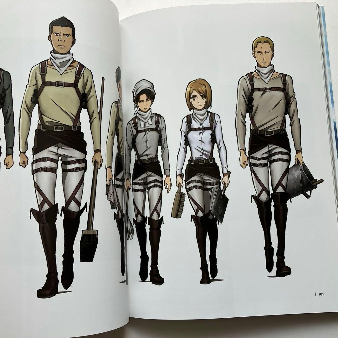 進撃の巨人 ANIME ILLUSTRATIONS クリアファイル付き