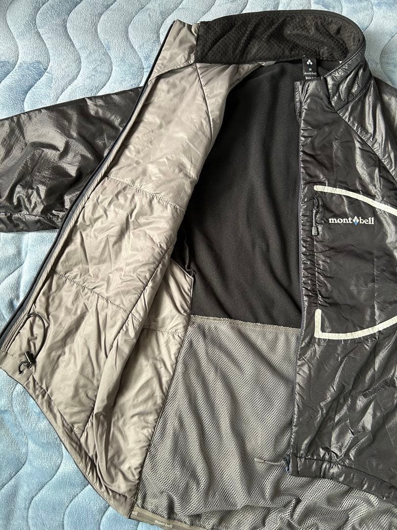 モンベル サイクリング サーマライドジャケット Mサイズ ブラック