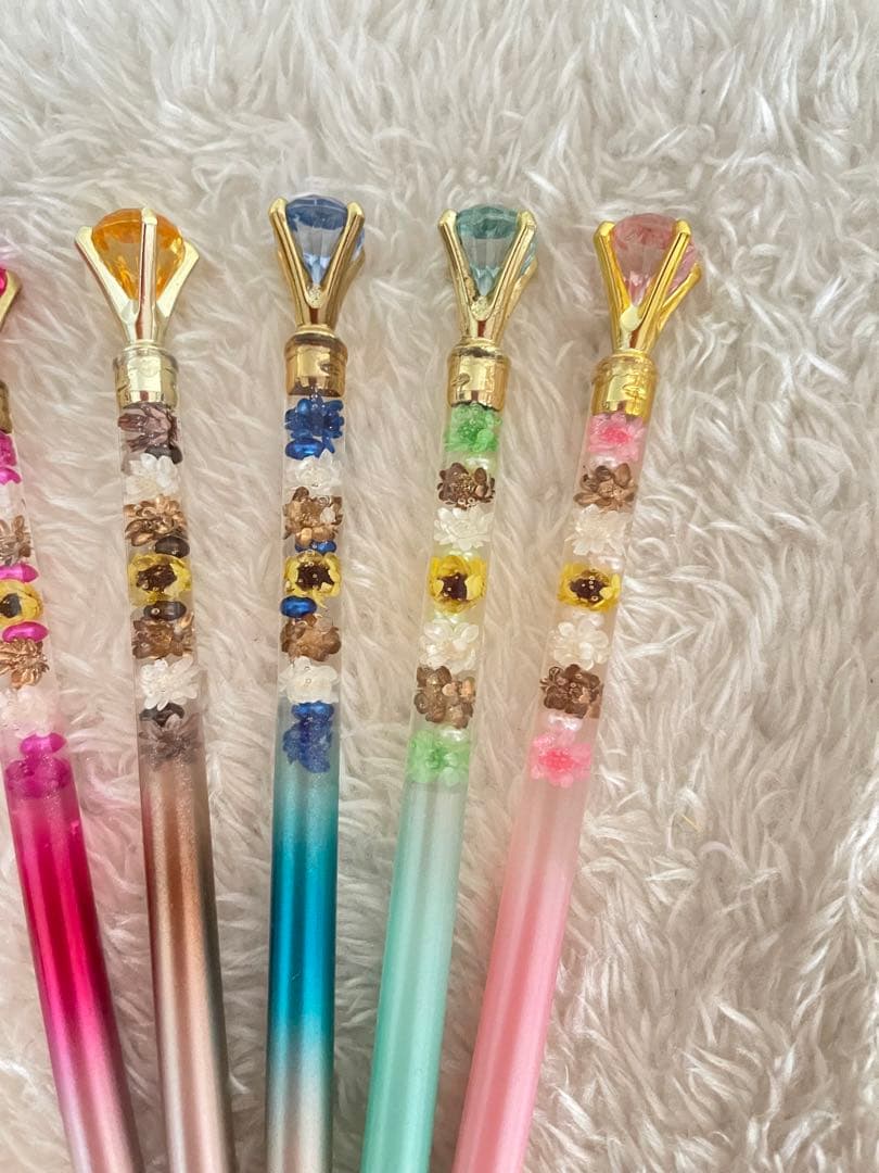 訳ありハーバリウムボールペン　まめセット　@13@44@49