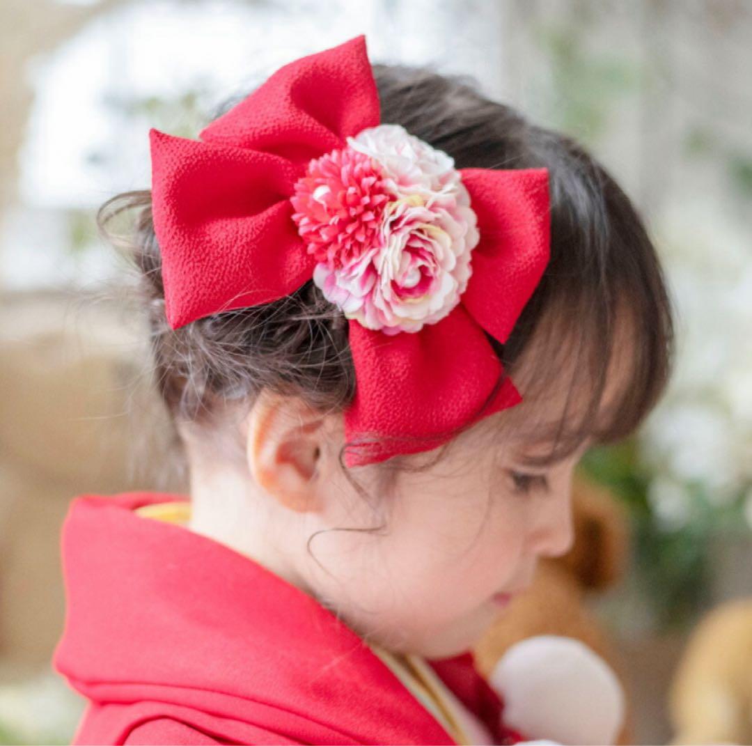 【小物付き】キャサリンコテージ　七五三着物ワンピース・被布セット(100cm)