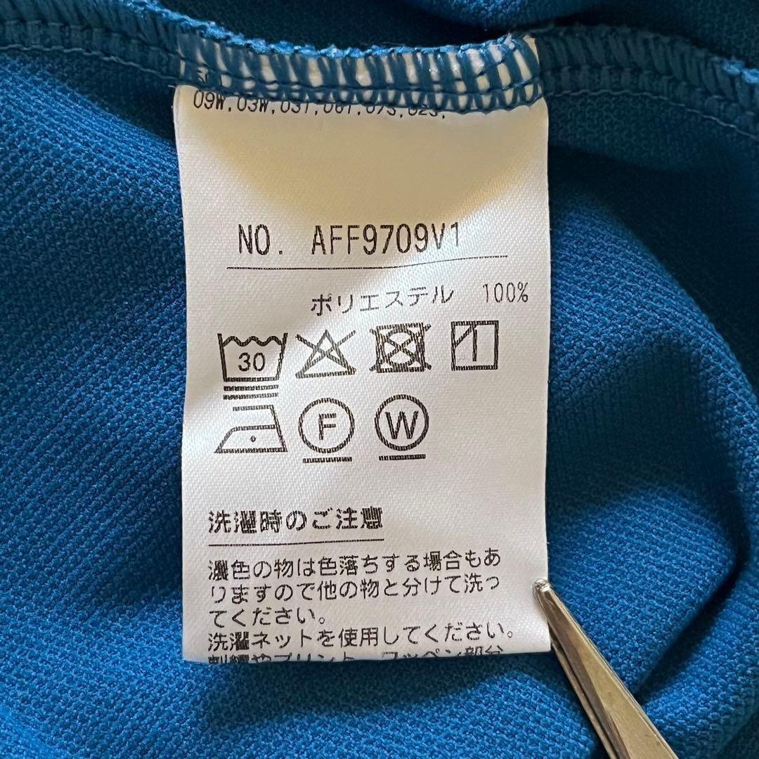 and per se アンパスィ ゴルフ レディース ポロシャツ ブルー M