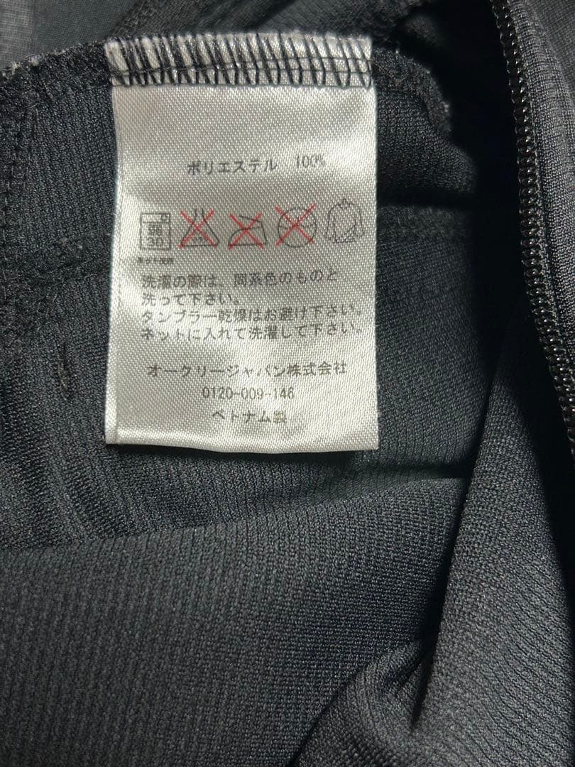 OAKLEY ブラックジャージ上下セット