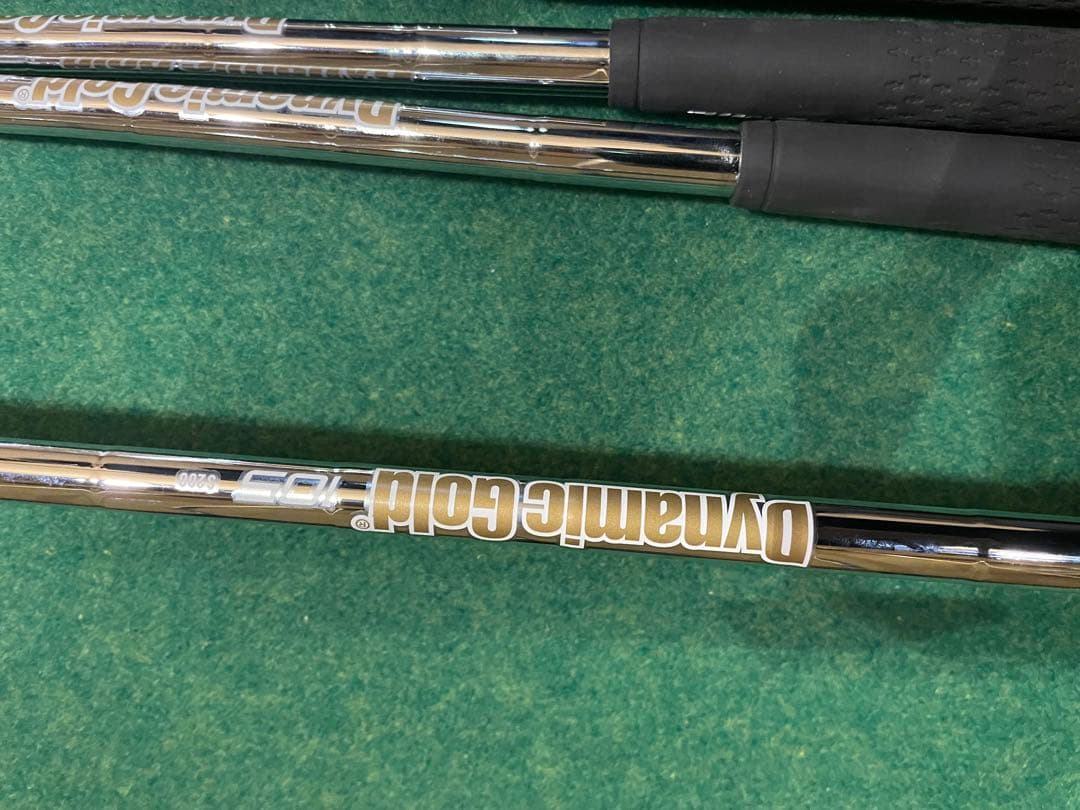 フォーティーン FH1000 DG200 レアグリップ7本 （4番~P）＋1本