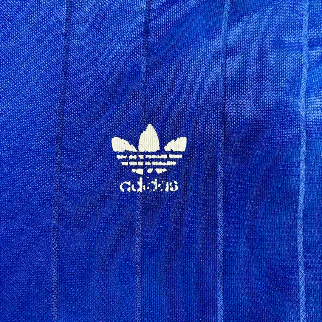 USA製 アディダス adidas 80s 90s 万国旗タグ サッカーシャツ