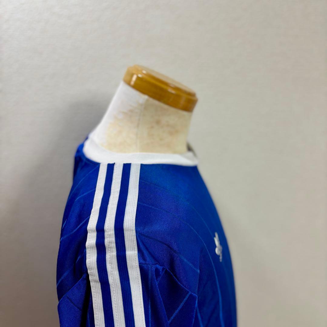 USA製 アディダス adidas 80s 90s 万国旗タグ サッカーシャツ