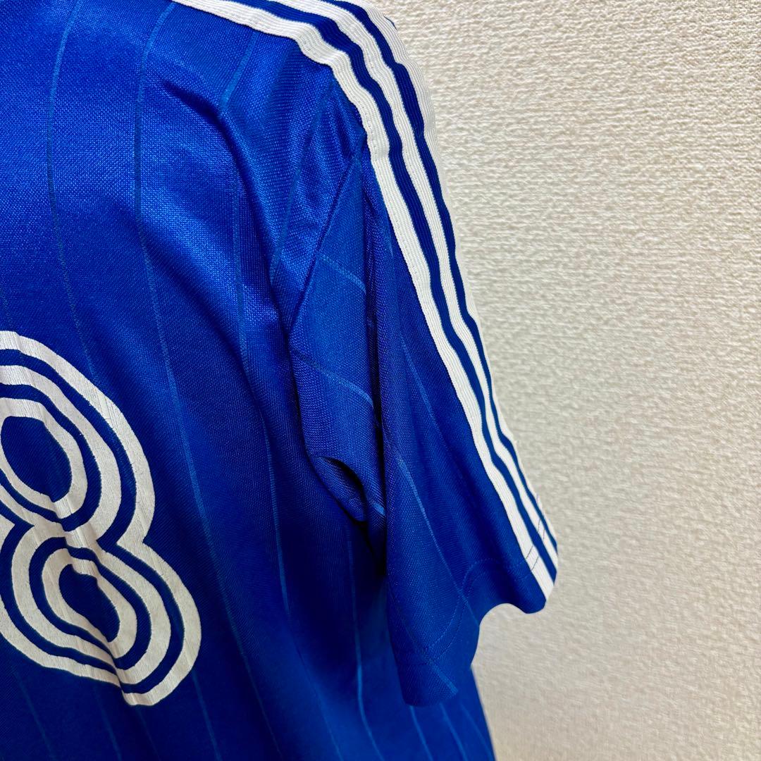 USA製 アディダス adidas 80s 90s 万国旗タグ サッカーシャツ