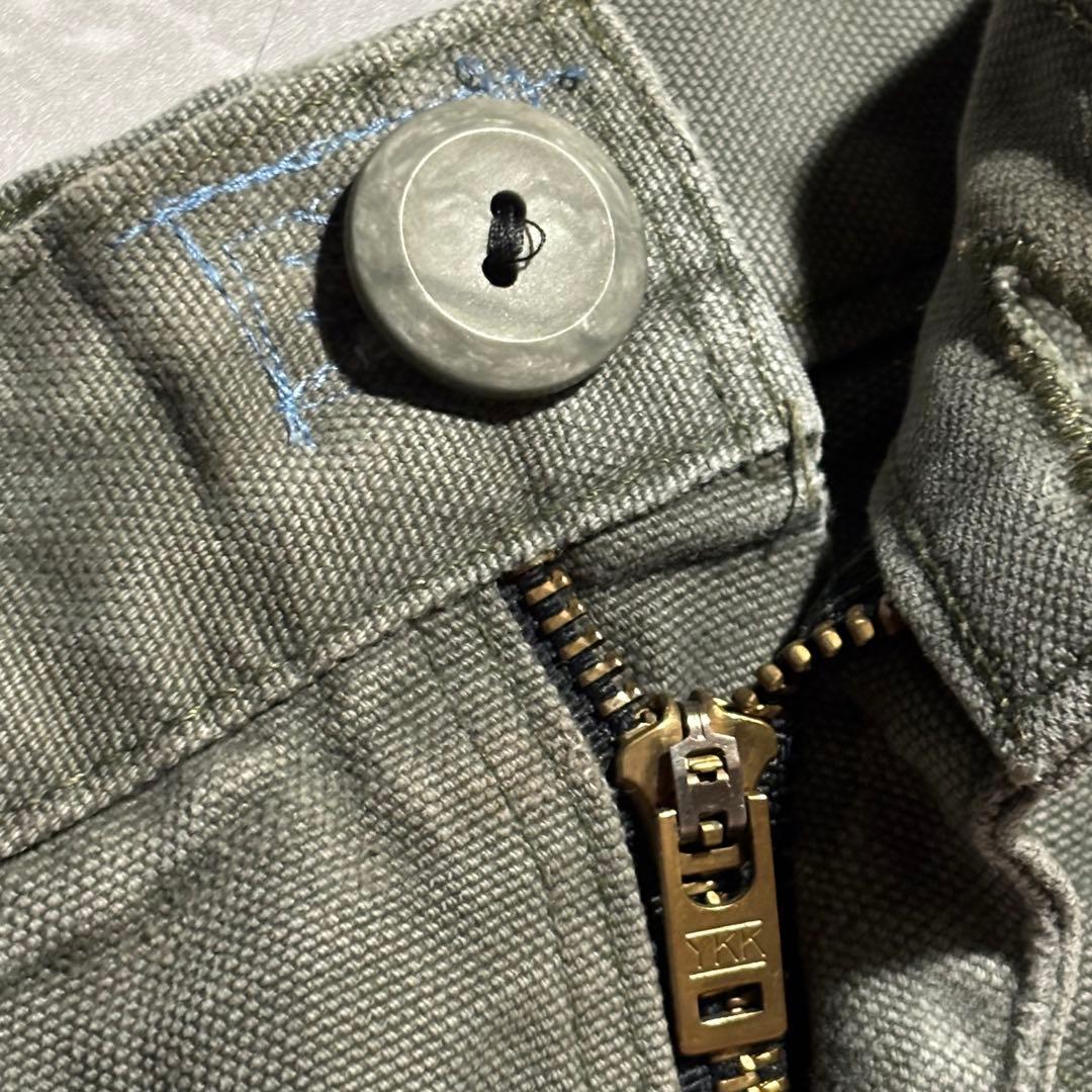 極上 カーハート carhartt ペインターパンツ ダブルニー モスグリーン