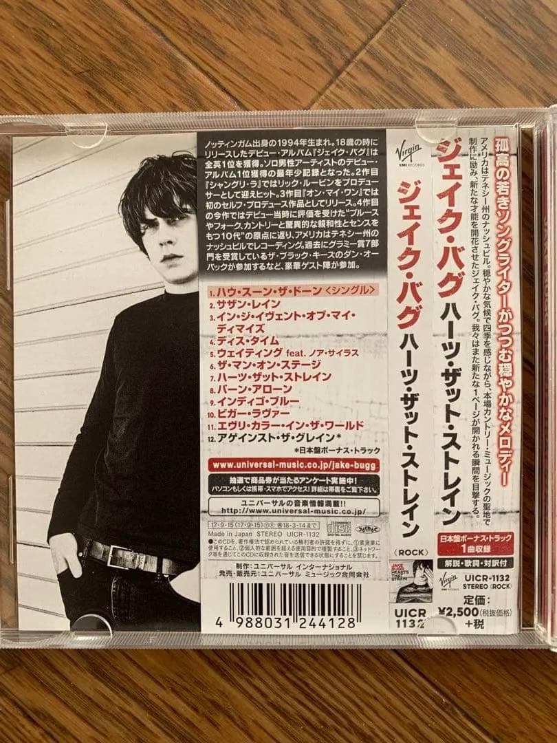 生サイン入り！！ ジェイク　バグ　ロックCDまとめ　Jake Bugg