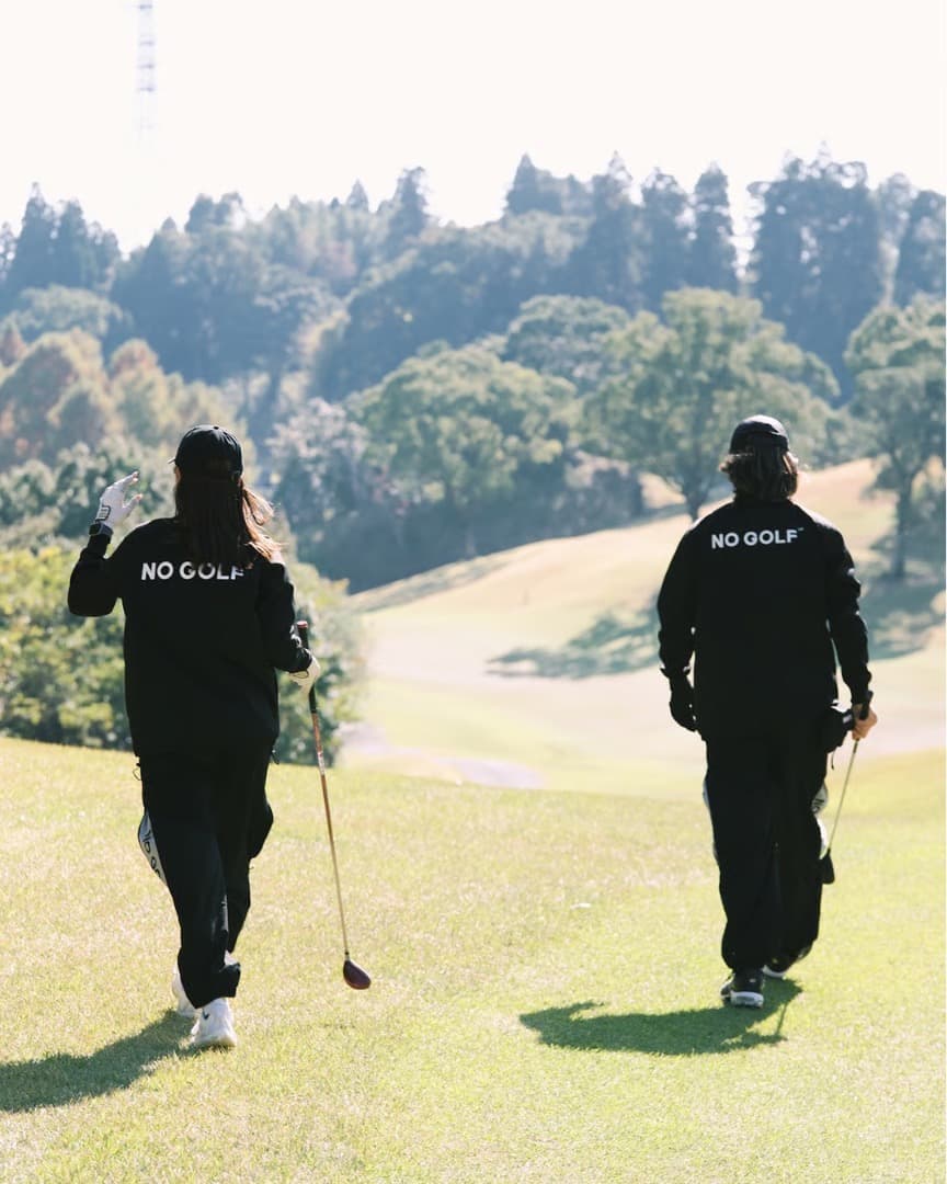 J*s様 『NO GOLF』NO COFFEE × CLUBHAUS NECK