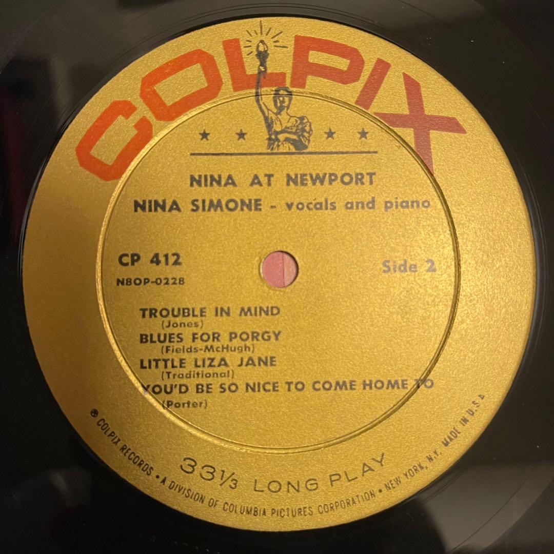 ★US MONOオリジナル★Nina Simone At Newport