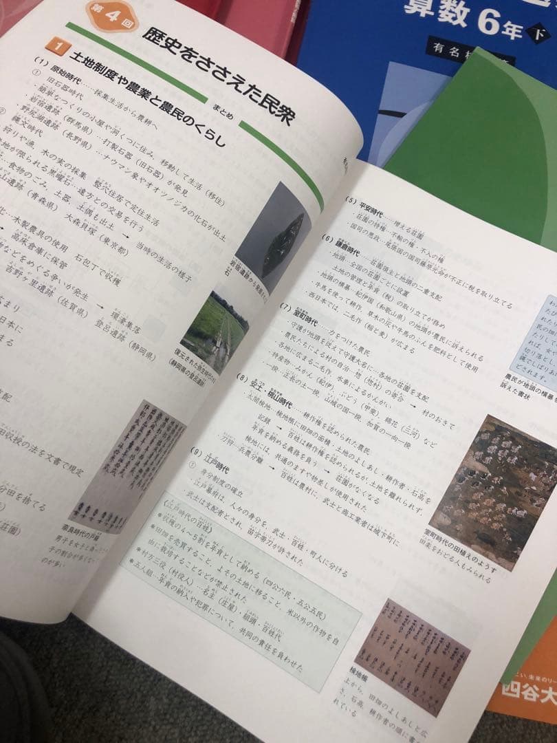 四谷大塚　6年　予習シリーズ有名校対策　国算理社　2024年版 中古