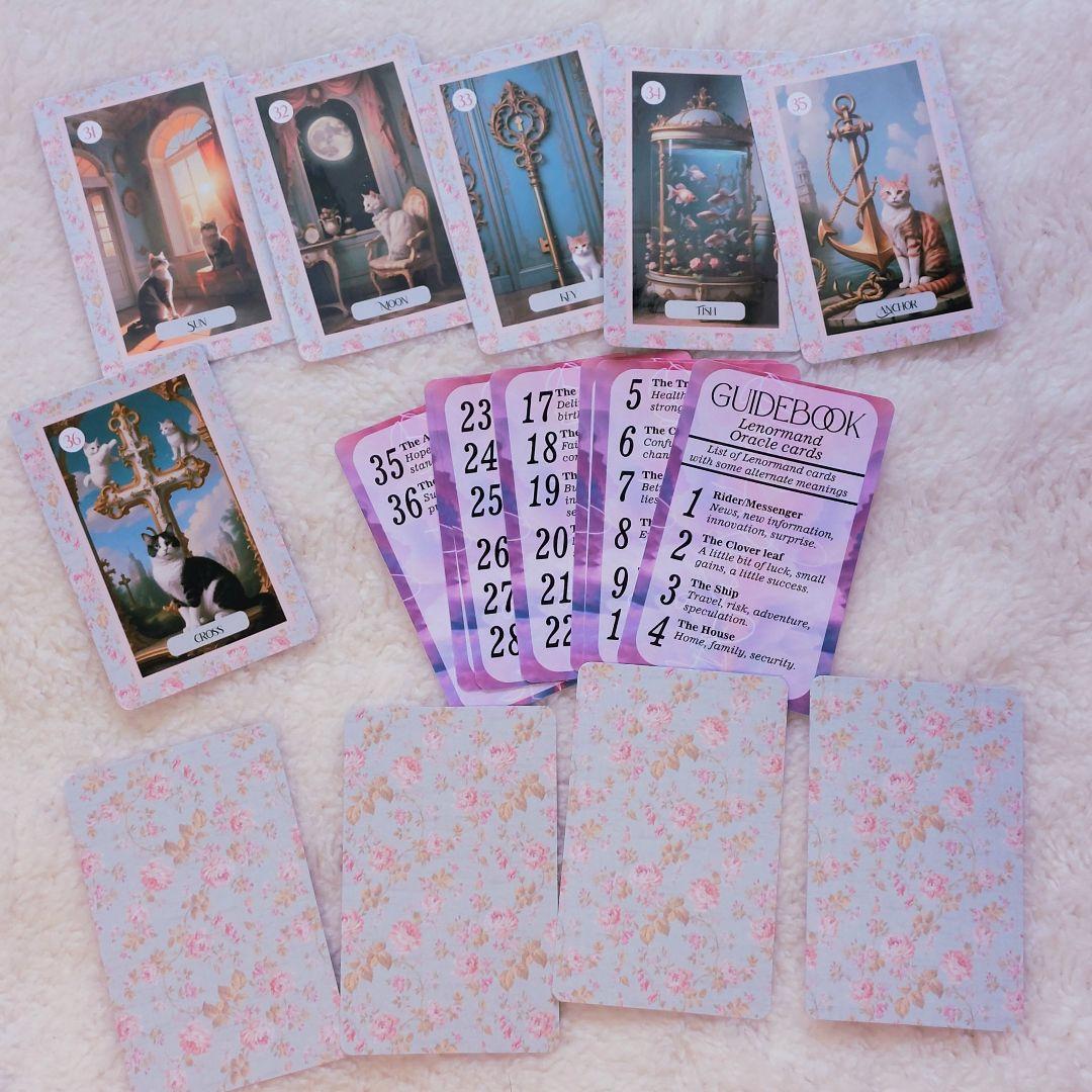 Y’s garden新品 猫の洋館 ルノルマンカード 全36枚 ケースあり