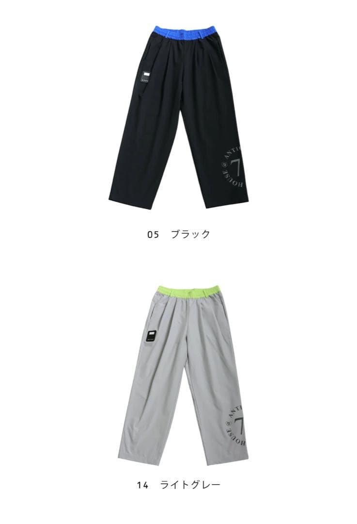 ANTIQUA GOLF × STCH＊ロゴ入りパンツ ゴルフ ユニセックス