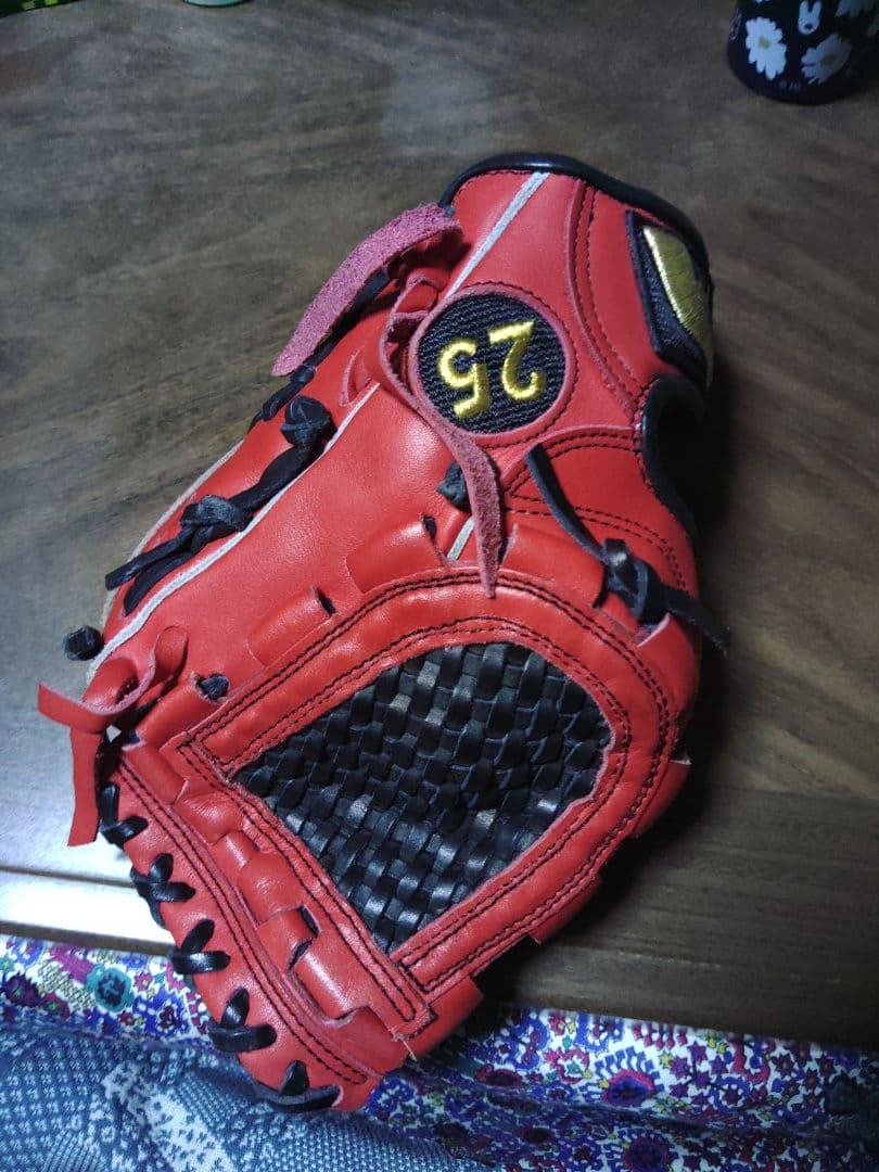 Slugger 軟式野球グローブ スペシャルオーダーレッド