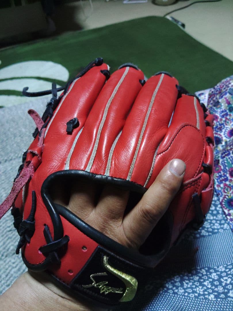 Slugger 軟式野球グローブ スペシャルオーダーレッド