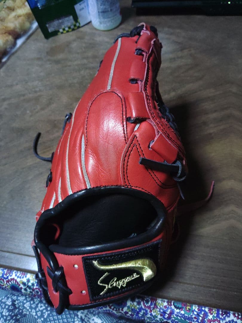 Slugger 軟式野球グローブ スペシャルオーダーレッド