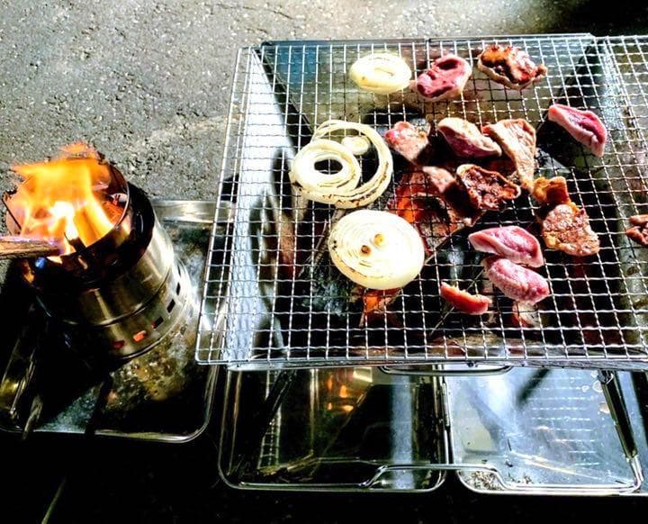 ❤本格的なのに組立て＆撤収が超簡単で使いやすい♪❤多用途に大活躍❣万能コンロ