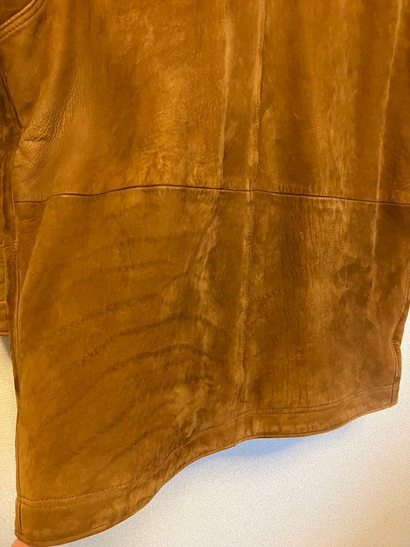 90s L.L.Bean ヌバックレザー カバーオール　USA製 シンサレート